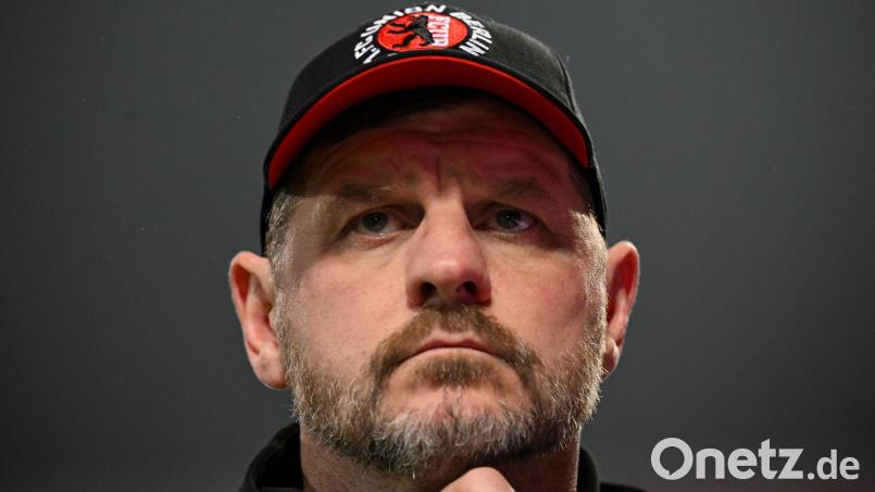 Vertragsverlängerung vor dem Augsburg-Gastspiel: Union-Trainer Steffen Baumgart. (Archivbild) Bild: Soeren Stache/dpa