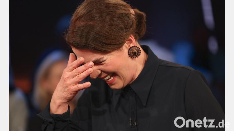 Susanne Daubner nimmt kleine Pannen oft mit Humor. (Archivbild) Bild: Ulrich Perrey/dpa