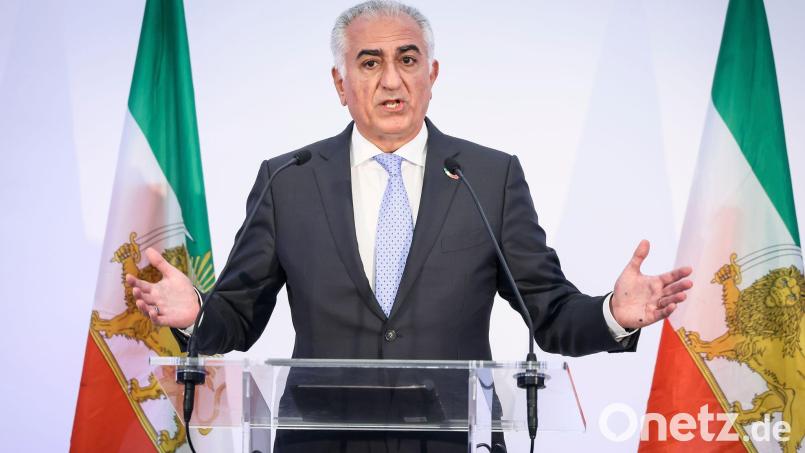 Pahlavi lebt in den USA. (Archivbild) Bild: Thomas Padilla/AP/dpa