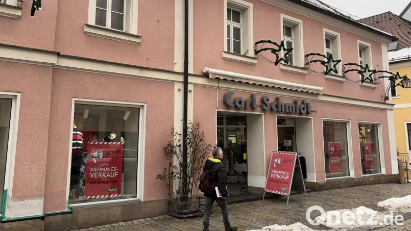 Derzeit läuft bei Carl Schmidt in Sulzbach-Rosenberg der Räumungsverkauf wegen Geschäftsaufgabe. Bild: ge