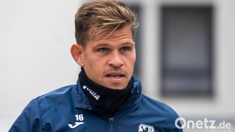 Einer der vielen Ausfälle bei 1860 München: Stürmer Florian Niederlechner. (Archivbild) Bild: Peter Kneffel/dpa