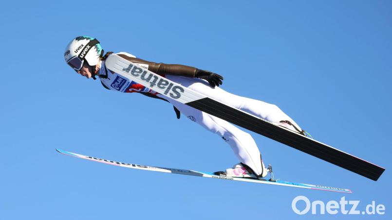Nika Prevc ist derzeit mit großem Abstand die beste Skispringerin. (Archivbild) Bild: Karl-Josef Hildenbrand/dpa
