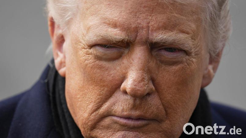 Trump kündigt Zölle unter anderem gegen Deutschland an - wegen des Grönland-Konflikts. (Archivbild) Bild: Alex Brandon/AP/dpa