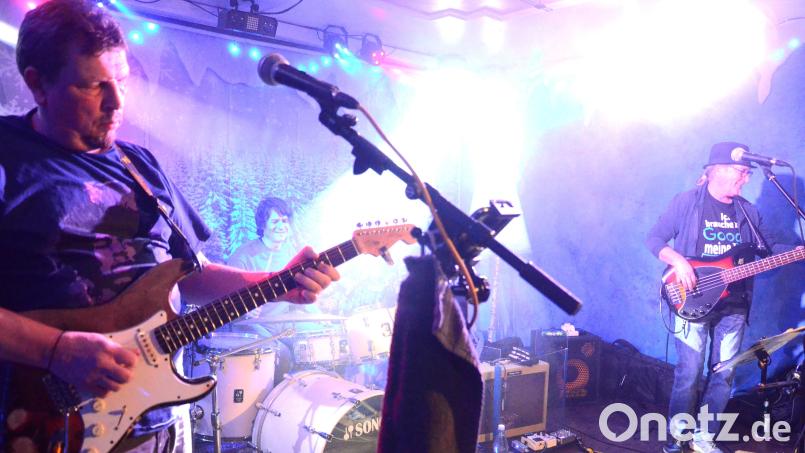 Die Gruppe "Blues Control" auf der "Live Stage" . Bild: Kunz