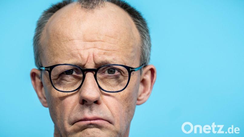 Merz bleibt bei seiner Strategie, eine harte Konfrontation mit Trump zu vermeiden. Bild: Michael Kappeler/dpa