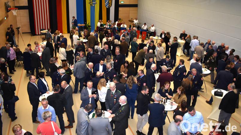 Über 250 Gäste nahmen am Neujahrsempfang der Stadt Grafenwöhr und des Stadtverbandes teil. Bild: rgr