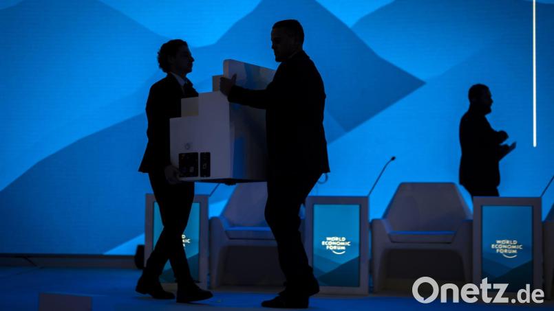 Stimmung unter Firmenchefs trübt sich ein. Bild: Michael Buholzer/KEYSTONE/dpa