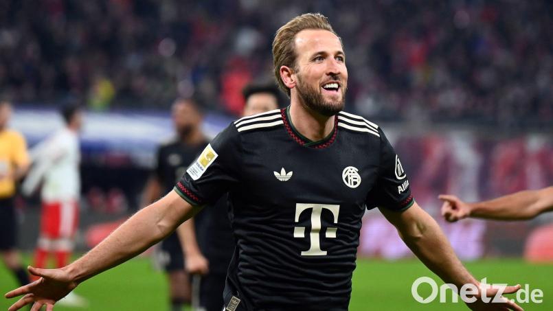 Wie stoppt man Bayerns Offensive um Harry Kane? Diese Analyse beschäftigte den Trainer von Union Saint-Gilloise zwei Tage lang. Bild: David Hammersen/dpa