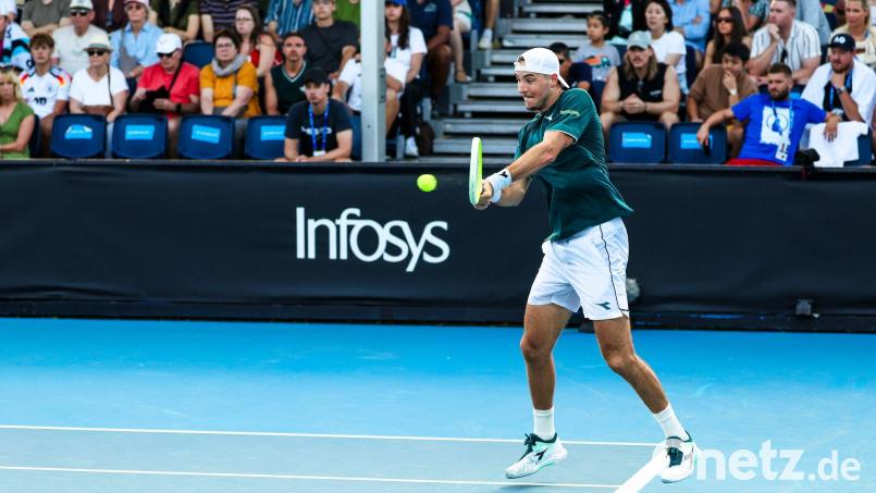 Jan-Lennard Struff hat den Einzug in die zweite Runde von Melbourne verpasst. Bild: Frank Molter/dpa
