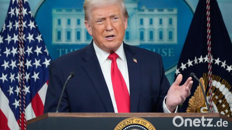 Gibt sich überzeugt, dass eine Einigung im Grönland-Konflikt möglich ist - US-Präsident Donald Trump. Bild: Mark Schiefelbein/AP/dpa