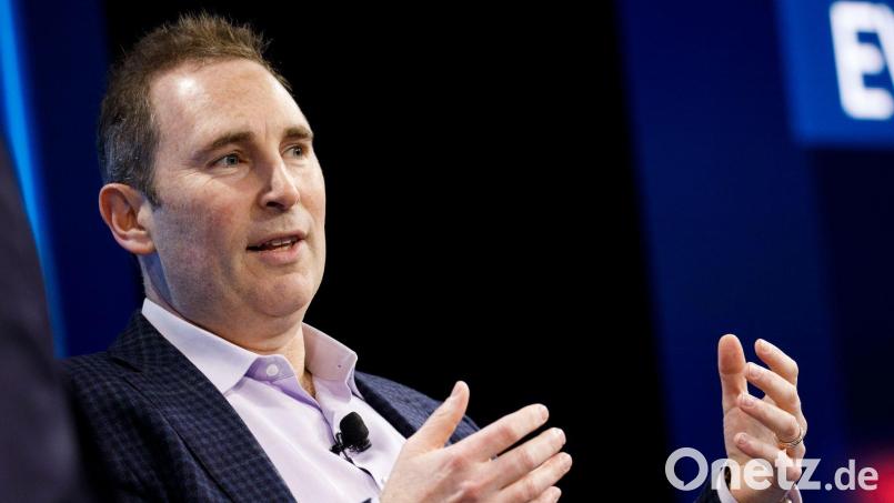 Amazon-Chef Jassy sieht Einzelhändler durch Trumps Zölle in der Zwickmühle. (Archivbild) Bild: Patrick Fallon/ZUMA Wire/dpa