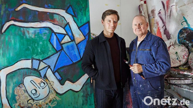 Unfallopfer und Unfallfahrer entwickeln eine besondere Freundschaft - Alfred (Joachim Król, rechts) und Denis (Jonas Nay). Bild: Andrea Kueppers/SWR Presse/Bildkommunikation/dpa