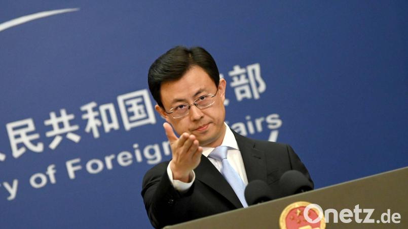 Chinas Außenamtssprecher kritisierte Pläne der EU im Bereich Cybersicherheit. Bild: Johannes Neudecker/dpa