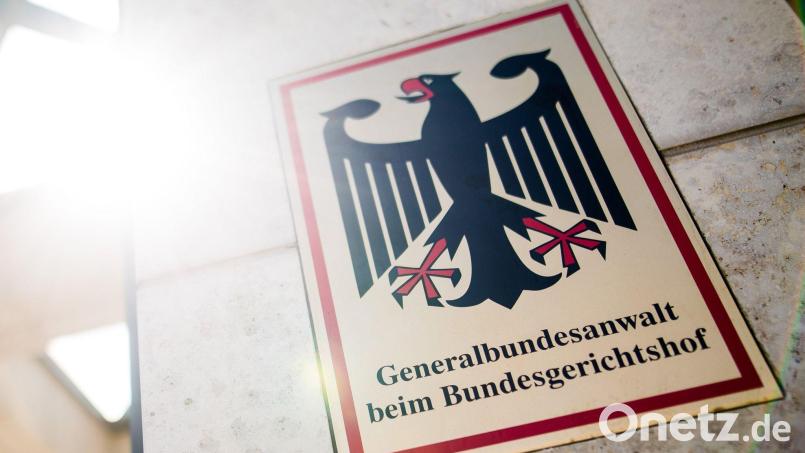 Die Bundesanwaltschaft ließ zwei Männer festnehmen. (Archivbild) Bild: Christoph Schmidt/dpa