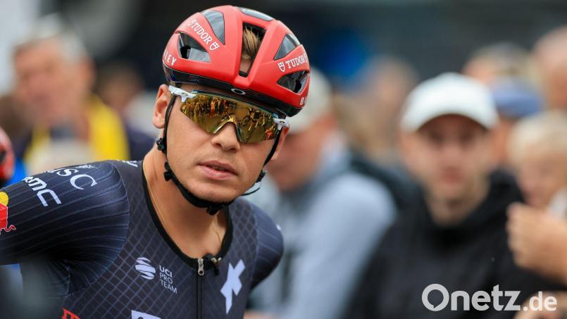 Marius Mayrhofer stürzte schwer bei der Tour Down Under. (Archivbild) Bild: Jan Woitas/dpa