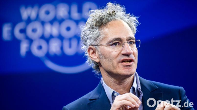 Palantir-Chef Karp glaubt, dass KI Folgen für das Thema Einwanderung haben wird. Bild: Gian Ehrenzeller/KEYSTONE/dpa