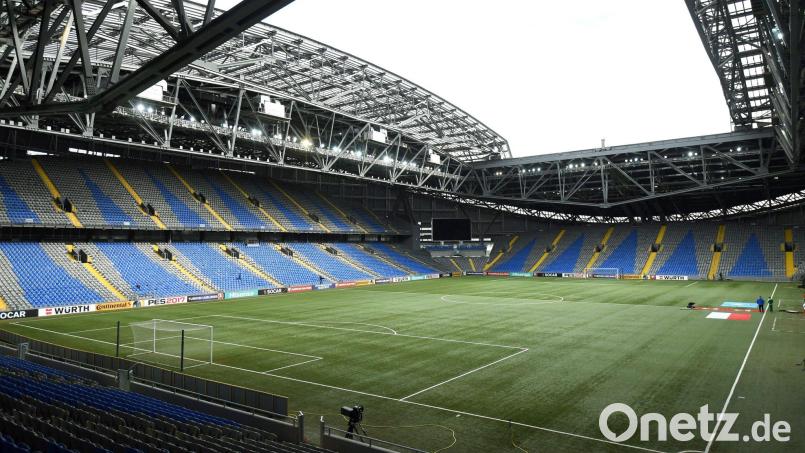 Im Astana-Stadion fand das Champions-League-Spiel von Almaty gegen Brügge statt. Bild: picture alliance / dpa