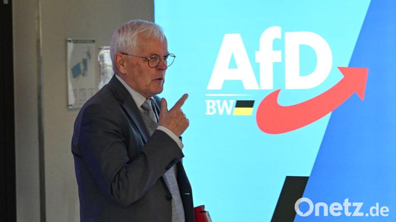 Nach harschen Aussagen rudert Emil Sänze zurück. (Archivbild) Bild: Bernd Weißbrod/dpa