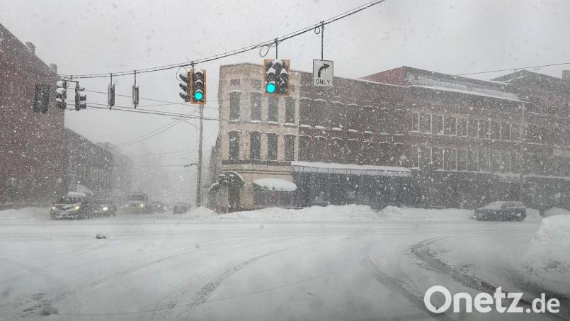 Es werden massive Schneefälle in den USA erwartet. Bild: Cara Anna/AP/dpa