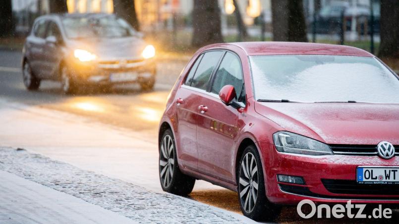 Vor allem in Baden-Württemberg und Franken soll es kräftig schneien. (Archivbild) Bild: Hauke-Christian Dittrich/dpa