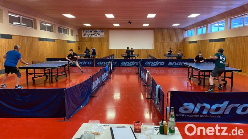 Die Tischtennisabteilung des SC Eschenbach feiert in diesem Jahr ihr 50-jähriges Bestehen. Bild: Richard Schäffler