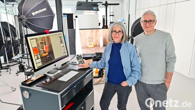 Mit „Fei guad“ bringen die Hobbyköche und Fotografen Antonia und Alexander Feig aus Selb ihr zweites regionales Kochbuch auf den Markt. Die beiden haben ein Auge fürs gelungene Foto. Bild: Florian Miedl