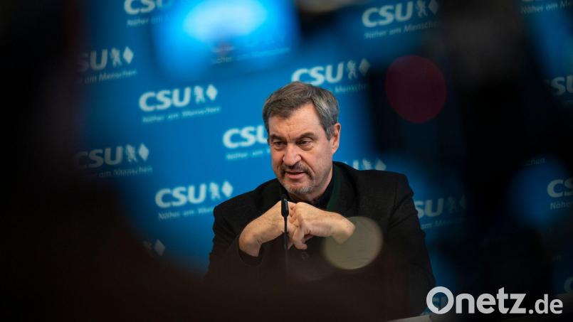 Markus Söder will, dass die Deutschen mehr arbeiten - aber freiwillig. Bild: Peter Kneffel/dpa