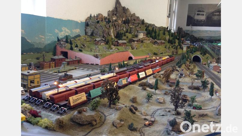 Dieser Nachbau eines Güterbahnhofs war eines der vielen Exponate im Eisenbahnmuseum Weiden. Archivbild: Horst Scheiner/exb