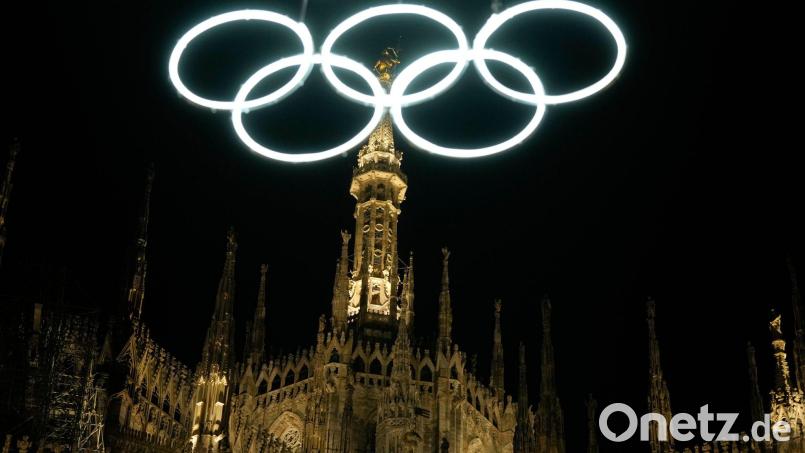 Vor den Olympischen Spielen gibt es Aufregung um den Auftritt eines Rappers. (Archivbild) Bild: Luca Bruno/AP/dpa