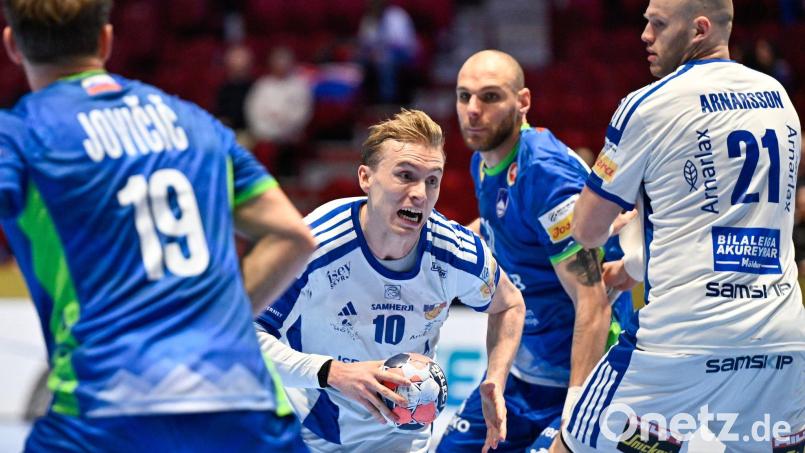 Island steht im Halbfinale der Handball-EM. Bild: Johan Nilsson/TT/AP/dpa