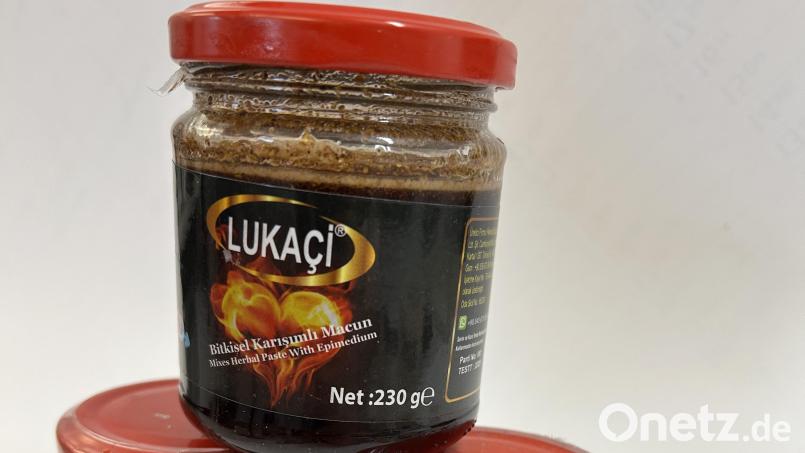 Bild (Hauptzollamt Regensburg): Sichergestellter Potenzhonig Bild: Hauptzollamt Regensburg