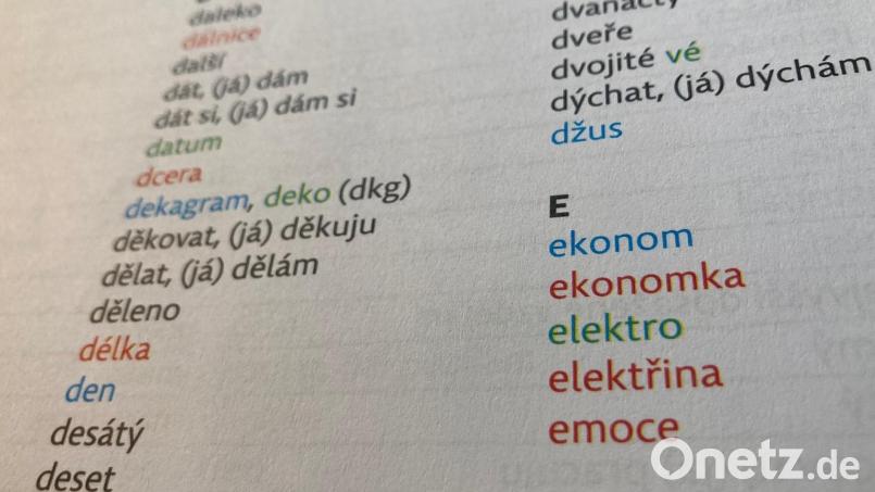 Klingt alles fremd? Expertin Magdalena Becher erklärt, warum Tschechisch für viele Deutsche eine harte Nuss ist. Bild: olr