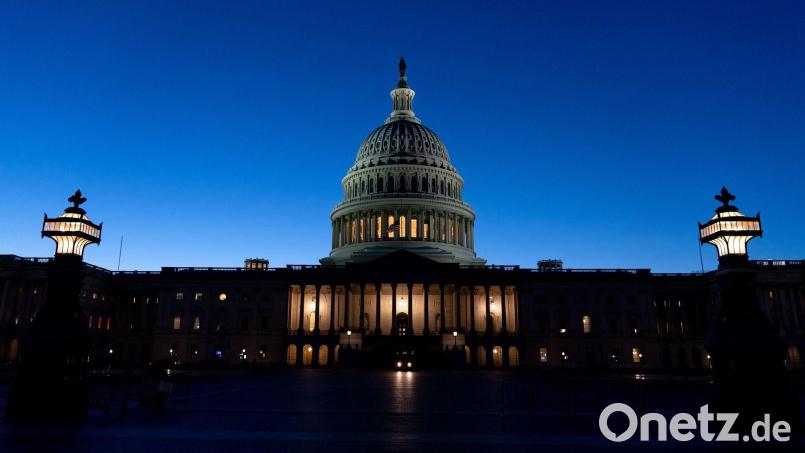 Kommt es erneut zu einem „Shutdown“? Das entscheidet sich bald im US-Kongress. (Archivbild) Bild: Jose Luis Magana/AP/dpa
