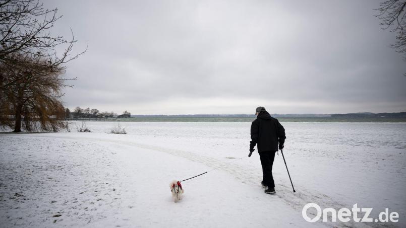 Im Norden bleibt es frostig. Bild: Philip Dulian/dpa
