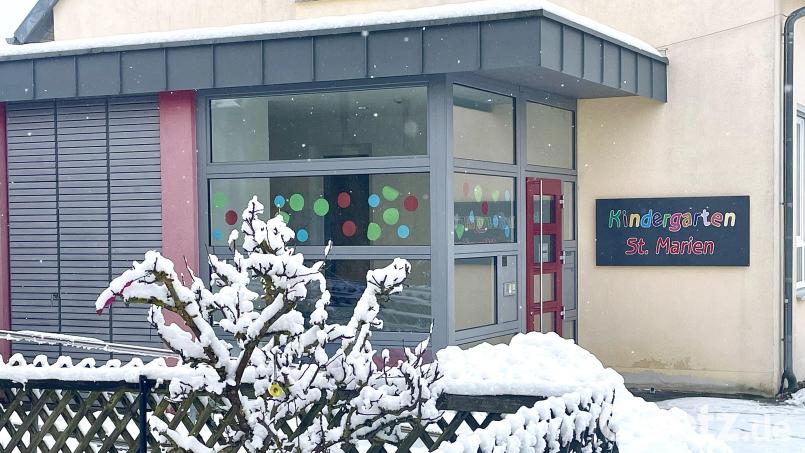 Im katholischen Kindergarten St. Marien in Freihung herrscht gerade Personalmangel. Notbetrieb ist die Folge. Eltern sind darüber wenig begeistert, aber womöglich gibt es ab März Abhilfe. Bild: Krones