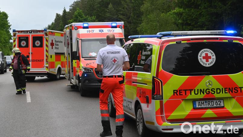 Am Freitag ereignete sich ein Verkehrsunfall nahe Aichazandt. Bild: Gerhard Franz