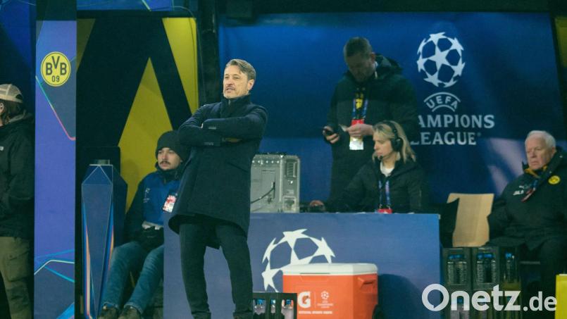 Niko Kovac hat sich zu den Playoffs geäußert. Bild: Bernd Thissen/dpa