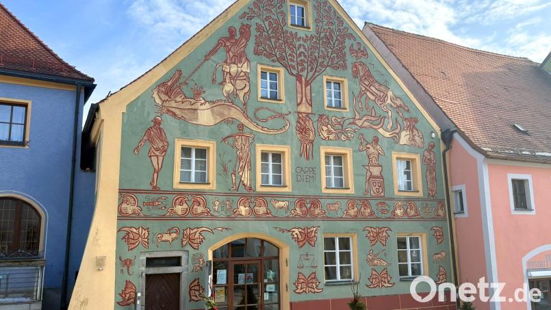 Das Schmidt-Haus in Nabburg ist ein Gesamtkunstwerk. Bild: Stadt Nabburg