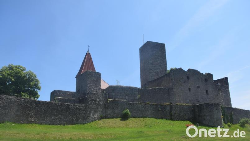 In der tausendjährigen Burg das Jubiläumsburgfest 900 Jahre Leuchtenberg. Bild: fz