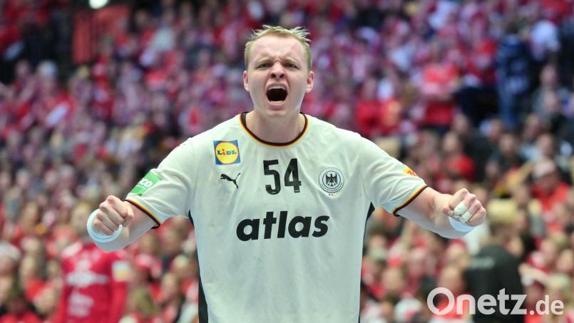 Zeigte beim Sieg gegen Kroatien eine ganz starke Leistung: Justus Fischer. Bild: Sina Schuldt/dpa