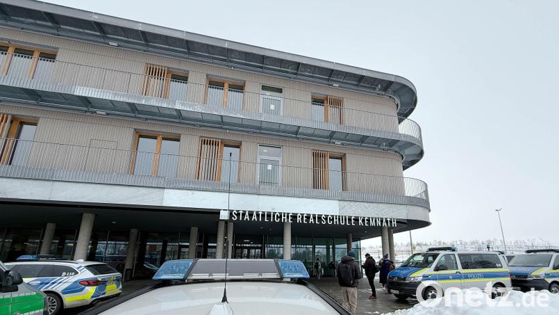An der Realschule in Kemnath fand am Freitag, 30. Januar, eine Amokübung statt. Bild: Gabi Schönberger