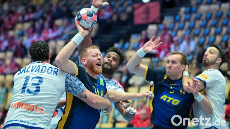 Lieferten sich einen harten Kampf um Platz 5: Schweden und Portugal. Bild: Sina Schuldt/dpa