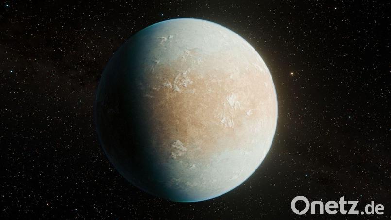 Künstlerische Darstellung des Exoplaneten HD 137010 b. Bild: -/NASA/JPL-Caltech/Keith Miller (Caltech/IPAC)/dpa