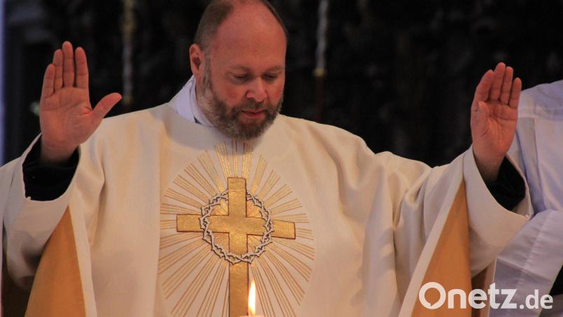 Primiziant Augustinus Pühler hatte sich die Basilika Waldsassen als Ort seiner Primiz ausgesucht. Bild: kro