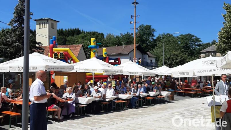 Am Wochenende wird in Ebnath wieder Bürgerfest gefeiert. Archivbild: Josef Söllner