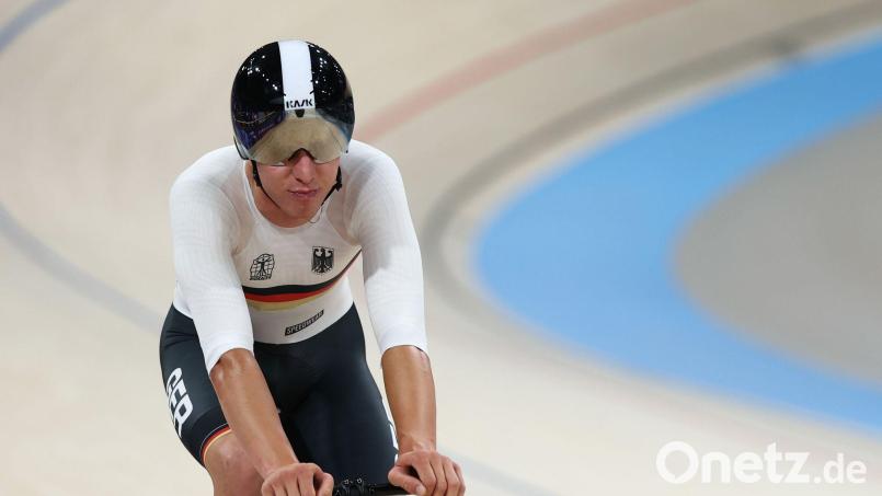 Tim Torn Teutenberg hat die Goldmedaille im Punktefahren geholt. (Archivbild) Bild: Jan Woitas/dpa