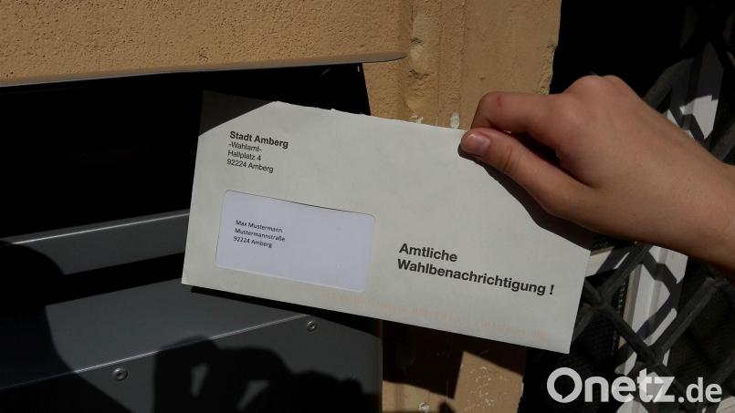Wahlbenachrichtigungen in Amberg Briefwahl ab 16. Februar möglich. Archivbild: Martin Schafbauer