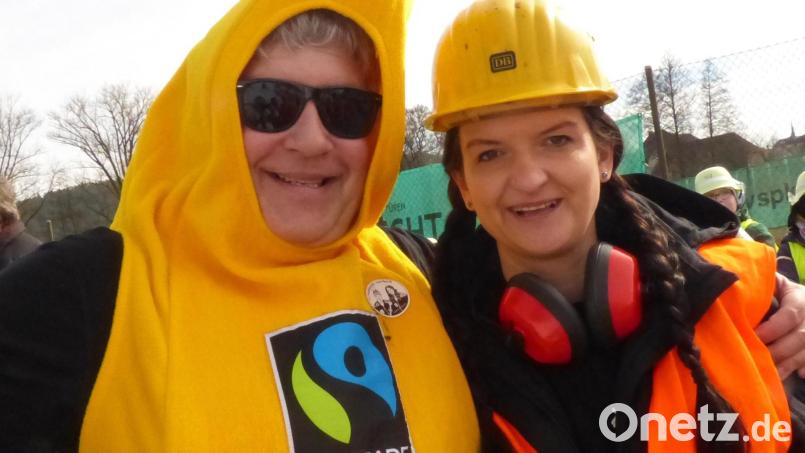 "Alles Banane?" Unter dem Motto "Fair Trade" stürzte sich der Auerbacher Stadtrat 2025 ins Getümmel. Archivbild: mfh