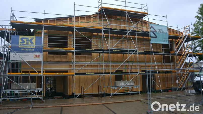 Im September 2026 soll der Anbau des Kinderhauses „Purzelbaum“ eröffnet werden. Bild: jr