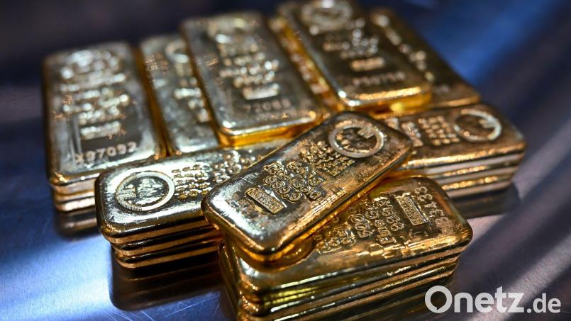 Der Goldpreis ist rasant gestiegen - und mit der Politik von Trump die Sorgen um die Sicherheit Bild: Sven Hoppe/dpa/dpa-tmn